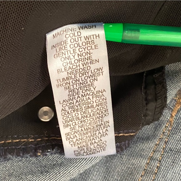 Democracy “Ab”Solution Dark Wash High Rise Skinny Ankle Jeans - Picture 12 of 14